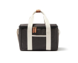 Sac isotherme en panier recyclé et bandoulière couleur noir