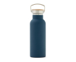 Gourde personnalisable en inox durable couleur bleu