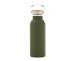 Gourde personnalisable en inox durable couleur vert foncé