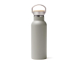 Gourde personnalisable en inox durable couleur gris