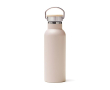 Gourde personnalisable en inox durable couleur beige