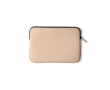 Pochette pour ordinateur en PU hydrofuge couleur beige