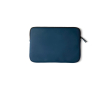 Pochette pour ordinateur en PU hydrofuge couleur bleu