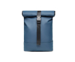 Sac à dos polyvalent pour vélo en cuir PU végan couleur bleu