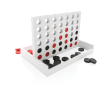 Jeu de puissance 4 publicitaire en bois couleur blanc