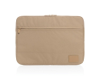 Pochette recyclée pour ordinateur portable couleur marron clair