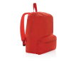 Sac à dos en toile recyclée 285 g/m2 en couleur couleur rouge