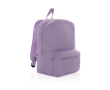 Sac à dos en toile recyclée 285 g/m2 en couleur couleur violet