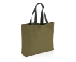 Sac en toile recyclée 240 g/m2 grand format couleur vert foncé
