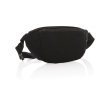 Sac banane personnalisés en toile recyclée couleur noir