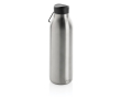 Bouteille thermos sans BPA avec poignée couleur argenté