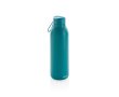Bouteille thermos sans BPA avec poignée couleur turquoise
