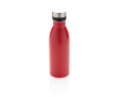 Bouteille en acier recyclé sans BPA et étanche couleur rouge