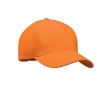 Gorra de béisbol con sarga gruesa de algodón talla 7 1/4 260 g/m2 couleur orange