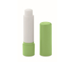 Bálsamo labial vegano sabor vainilla y FPS10 en estuche ABS reciclado couleur vert lime