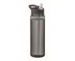 Botella de Tritan Renew™ antifugas con pajita para deporte 650ml couleur gris