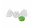 Mini bonbon sans sucre avec 2 nœuds et emballage recyclable couleur pomme