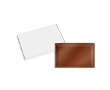 Carré de chocolat individuel de chocolat au lait de 10 g couleur chocolat au lait