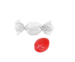 Bonbons en papier recyclable 2 nœuds et saveur unique 5g couleur framboise acide