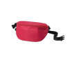 Sac banane polyester avec une sangle ajustable à clic taille couleur rouge