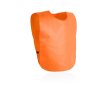 Gilet en non-tissé avec côtés élastiques pour adultes couleur orange