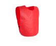 Gilet en non-tissé avec côtés élastiques pour adultes couleur rouge