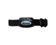 Lampe frontale en plastique de 5 LED avec 3 modes couleur noir