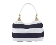 Sac de plage marin en polyester avec poche intérieure couleur bleu marine