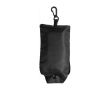 Sac à provisions pliable en polyester 190T avec mousqueton couleur noir