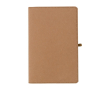 Carnet A5 en papier kraft lavé avec pages lignées couleur marron