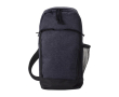 Grand sac à bandoulière en polyester 600D avec sangle couleur gris