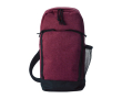 Grand sac à bandoulière en polyester 600D avec sangle couleur rouge