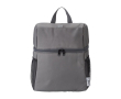 Sac à dos isotherme en polyester recyclé multicompartiments couleur gris