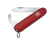 Couteau de poche Victorinox en acier inoxydable 8 fonctions couleur rouge