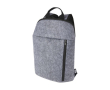 Sac à dos isotherme en feutre recyclé avec poche frontale couleur gris