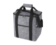 Sac isotherme en feutre GRS recyclé avec poches extérieures couleur gris
