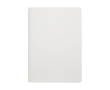 Carnet en papier-pierre imperméable B6 avec pages lignées couleur blanc