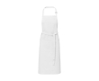 Tablier en coton et polyester avec sangle réglable 240 g/m² couleur blanc