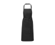 Tablier en coton et polyester avec sangle réglable 240 g/m² couleur noir