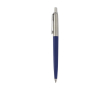 Stylo recyclé élégant Parker Jotter, recharge d´encre bleue couleur bleu marine