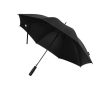 Parapluie automatique en pongé recyclé avec 8 panneaux Ø85 couleur noir