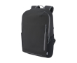 Sac à dos recyclé imperméable avec dos rembourré pour PC 15” couleur noir