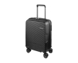 Trolley rigide 32L avec roues pivotantes et cadenas intégré couleur noir