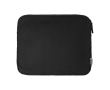 Housse pour PC 14'' en coton recyclé avec fermeture éclair couleur noir