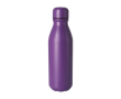 Bouteille en aluminium recyclé coloré, bouchon assorti 550ml couleur mauve