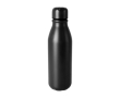 Bouteille en aluminium recyclé coloré, bouchon assorti 550ml couleur noir