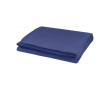 Plaid en polyester à bordure brodée assortie 150g/m² couleur bleu
