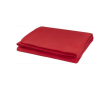 Plaid en polyester à bordure brodée assortie 150g/m² couleur rouge