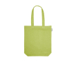 Sac avec coton recyclé, plusieurs coloris offerts 220 g/m² couleur vert clair