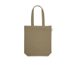 Sac avec coton recyclé, plusieurs coloris offerts 220 g/m² couleur vert foncé